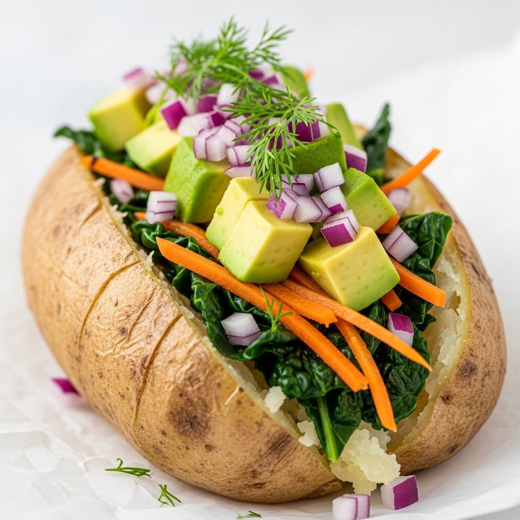 Perfect Baked Potatoes: Crispy Skin & Fluffy Inside Recipe